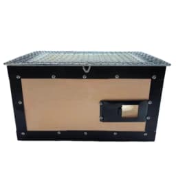 Heat Resistant Charcoal Grill Stove Multi Function BBQ Grill For Barbecue Cooking And Tea Boiling Camping Garden Patio Use