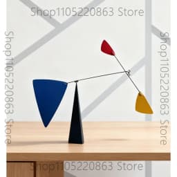 Modern Simple Creative Sail Dynamic Balance Ornament Sample Tabletop Windmill Craft Furnishings