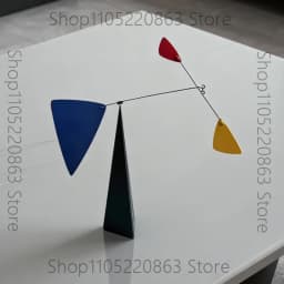 Modern Simple Creative Sail Dynamic Balance Ornament Sample Tabletop Windmill Craft Furnishings