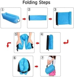 Erwachsene Luftsofa Kinder Fast Infaltable Air Sofa Bed Good Quality Sleeping Bag Inflatable Air Bag Lazy bag Beach Sofa 240*70