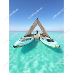 Paddle Board Splicing Frame Two In One Combination Catamaran Connector Kit For Water Sports Stand Up Paddling Outdoor Adventure