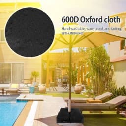 Party Outdoors Wind-Proof Tent Accessories Detachable Fixed Sandbag Sun Umbrella Base Umbrella Sandbag Parasol Base Stand