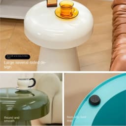 Nordic Simple Side Home Living Room Sofa Corner Table Coffee Modern Creative Small Round Table