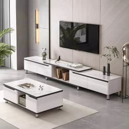 Center Nordic Tv Stands Living Room Coffee Luxury Display Modern Cabinets Tv Table Organizer Storage Muebles Trendy Furniture