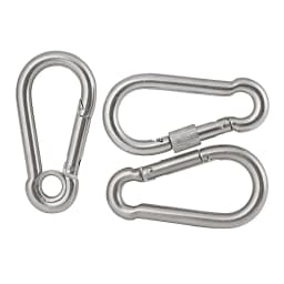 M4 M5 M6 M7 M8 M9 M10 M11 M12 M13 M14 304 Stainless Steel Multifunctional Spring Snap Carabiner Quick Link Lock Ring Hook