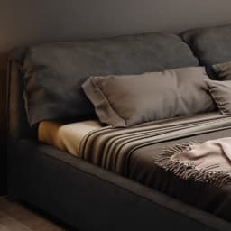 Tech Cloth Frame Simple Double Bed Queen King Size Luxury Room Double Bed Nordic Modern Letto Matrimoniale Bedroom Furniture