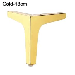 Metal Furniture Legs Triangle Wear-resistant Cabinet Legs Replacement Anti Scratch Cupboard Sofa Chair Feet