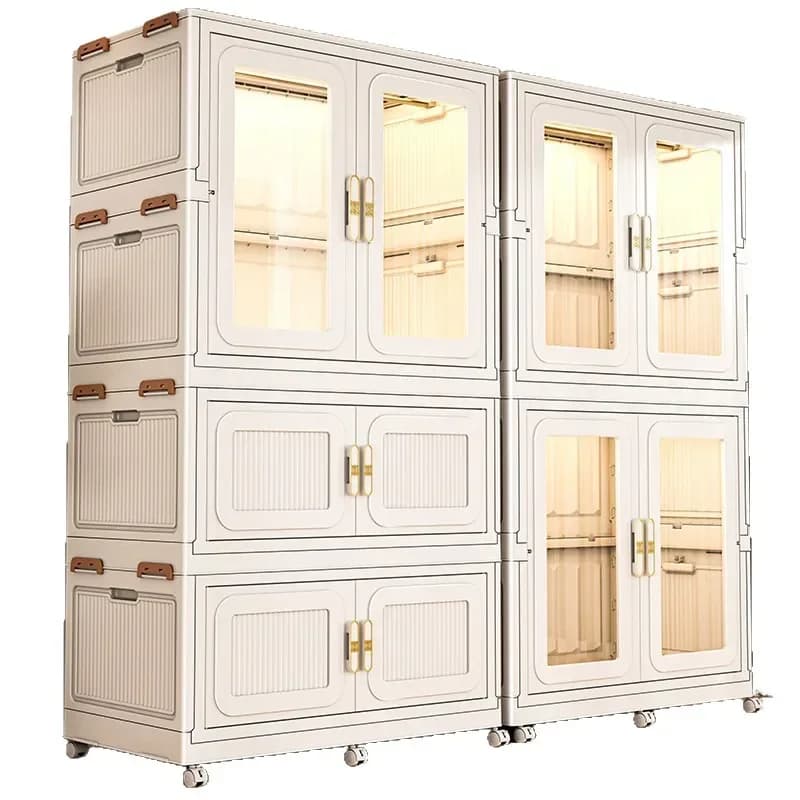D9Storage Cabinet Adult Wardrobe Giant Storage Box Household Children's Wardrobe Locker
