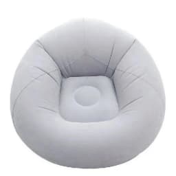Portable Round Inflatable Air Sofa Waterproof Lazy Bean Bag Chair Bedroom Patio Outdoor Camping Leisure Use