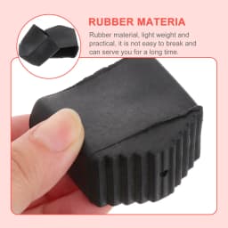 2pcs Folding Telescoping Ladders For Homes Folding Legs For Ladders For Home AntiSlip Foot Rubber Pads Ladders For Home Foot pad