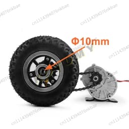 500W Dual Drive Electric Cart Conversion Kit 8 Inch Wheel 200KG Load Easy Install Logistics Hand Trolley Modification Parts