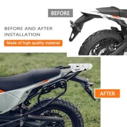 X-T For KTM 390 ADVENTURE R X 2025 390 adv x 2026 250 ADVENTURE Rear Luggage Rack Top Case Rear Rack Carrier Storage Box Bracket