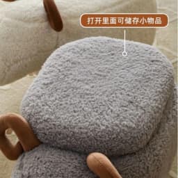 Cartoon Children's Stool, Sheep Sofa Stool,Creative Animal Stool, Home Door Shoe Changing Stool Cute Animal Modeling Furniture