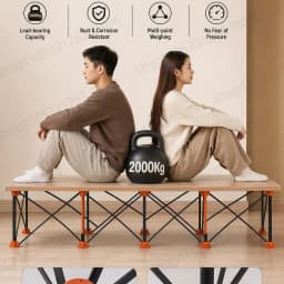 Heavy Duty Spider Workbench 3500kg Max, Folding Stand Bag, Quick Setup No Tool, Woodworking Garage Support 4 6 8 10 12 15 Legs