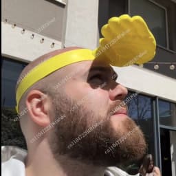 Creative slap sun hat funny palm headband sun protection summer outdoor ultraviolet protection funny cartoon hat