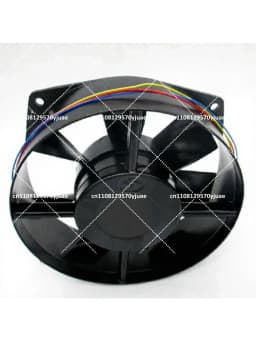 150FZY9-D Axial Flow Fan 380V Welding Machine Fan Single Tube Inverter Special Black