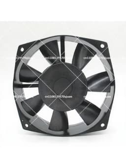 150FZY9-D Axial Flow Fan 380V Welding Machine Fan Single Tube Inverter Special Black
