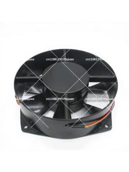 150FZY9-D Axial Flow Fan 380V Welding Machine Fan Single Tube Inverter Special Black