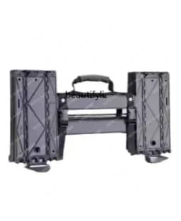 XXnewFast Folding Stair Multi-Function Easy to Carry Alloy Aluminum