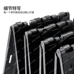 XXnewFast Folding Stair Multi-Function Easy to Carry Alloy Aluminum