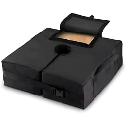 46cm Square Heavy Duty Sandbag Weight Base, Waterproof Oxford Fillable Umbrella Weight Bag for Patio Cantilever Table Umbrella