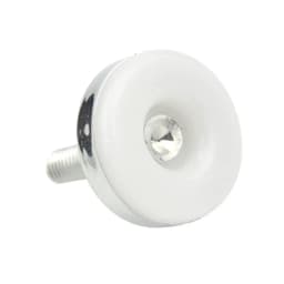 8 Pairs M8 35mm Furniture Levelers Table Leveling Foot Adjustable W/T-Nuts (8 PCS Furniture Leg Screws & 8 PCS T-Nuts)