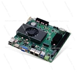 N95 Industrial NAS Motherboard with N5095 CPU 12 SATA Ports Dual 2.5G LAN ITX
