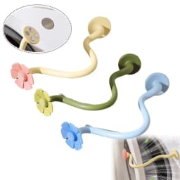 Magnetic Washer Door Prop-Stabilizer Ventilation and Mildew Prevention Ventilation Limiter Washer Door Prop-Stabilizers