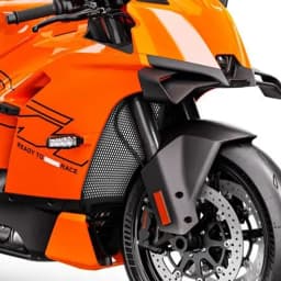 X-T Motorcycle Accessories Engine Radiator Grille Guard Cover Oil Cooler Guard For KTM 990 RC R 2026 990RC R Track 2026