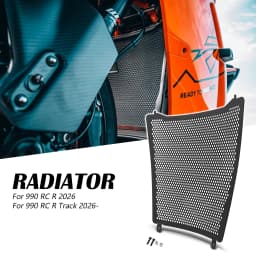 X-T Motorcycle Accessories Engine Radiator Grille Guard Cover Oil Cooler Guard For KTM 990 RC R 2026 990RC R Track 2026