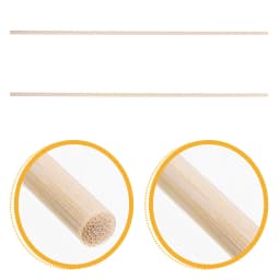 6Pcs Bamboo Director Chair Support Rods Replacement Sticks for Canvas Seat Cover Highchair Frame Repair Makeup Artist Chair