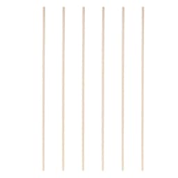 6Pcs Bamboo Director Chair Support Rods Replacement Sticks for Canvas Seat Cover Highchair Frame Repair Makeup Artist Chair