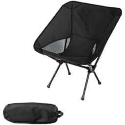 Lightweight Folding Camping Chair With Storage Bag Portable Outdoor Seat for Fishing Beach Picnic Hiking Travel