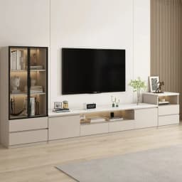 Living Room Furniture Rock Slab TV Cabinet Living Room Solid Wood Drawers Entertainment Display Floor Mid Century Tv Stands