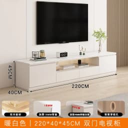Living Room Furniture Rock Slab TV Cabinet Living Room Solid Wood Drawers Entertainment Display Floor Mid Century Tv Stands