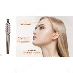 Rechargeable Facial & Neck Beauty Device, 3‑Speed Adjustable Skin Care Beauty Instrument for Face and Neck Skin