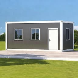 Cost Effective Outdoor Leisure Container House Hurricane Impact Resistant Aluminium Alloy Container Anti Theft Removable House