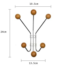 Ins Wooden Coat Racks Nordic Clothes Racks Minimalist Design Wall Clothes Hanger Modern Storage Shelves Luxury Home Furniture