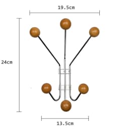 Ins Wooden Coat Racks Nordic Clothes Racks Minimalist Design Wall Clothes Hanger Modern Storage Shelves Luxury Home Furniture