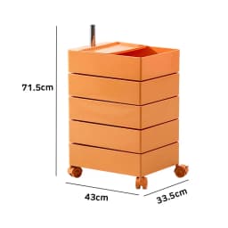 OMGD Multi-functional Storage Cabinet Popular Instagram Mobile Bedside Storage Cabinet Rotating Storage Cabinet