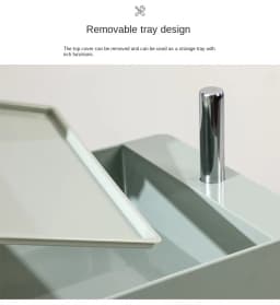 OMGD Multi-functional Storage Cabinet Popular Instagram Mobile Bedside Storage Cabinet Rotating Storage Cabinet