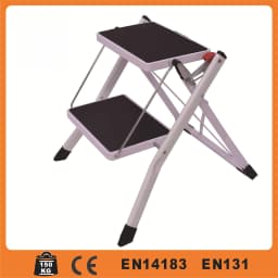 Folding Ladder Stool Household Two-step Small Ladder Non-slip Kitchen Steps Car Fishing Children Two-step Pedal Stool