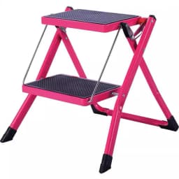 Folding Ladder Stool Household Two-step Small Ladder Non-slip Kitchen Steps Car Fishing Children Two-step Pedal Stool