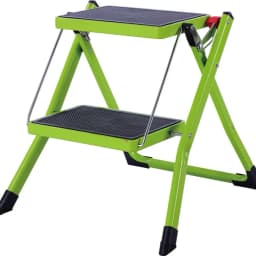 Folding Ladder Stool Household Two-step Small Ladder Non-slip Kitchen Steps Car Fishing Children Two-step Pedal Stool