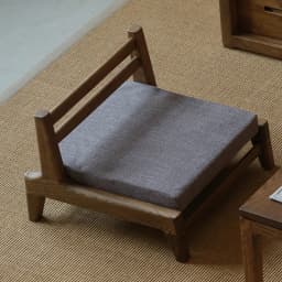 Japanese Style Solid Wood Tatami Chair Tea Room Backrest Chairs Mortise Tenon Bay Window Seat Including Cushion Home Furniture