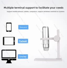 1080P microscope high definition WiFi wireless digital microscope skin examination electron microscope