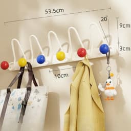 Nordic Coat Racks Household Wall Hanging Coat Racks Luxury Metal Cute Rack Interior Storage Holders Living Room Furniture