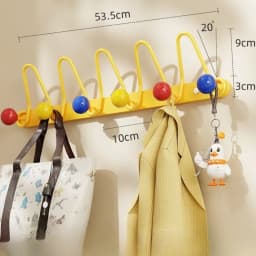 Nordic Coat Racks Household Wall Hanging Coat Racks Luxury Metal Cute Rack Interior Storage Holders Living Room Furniture