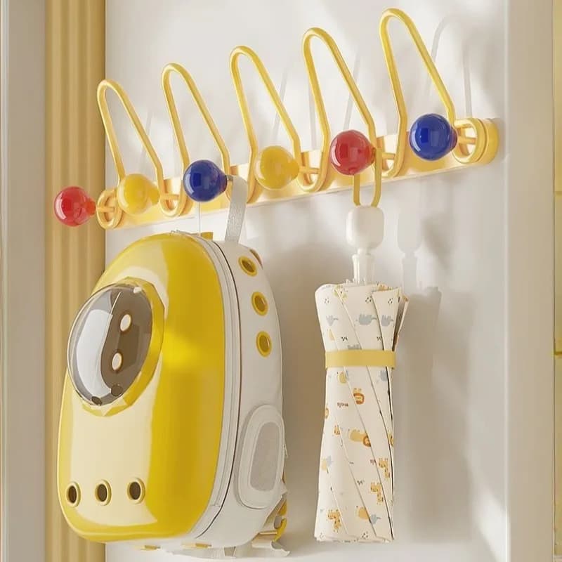 Nordic Coat Racks Household Wall Hanging Coat Racks Luxury Metal Cute Rack Interior Storage Holders Living Room Furniture