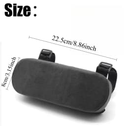 Memory Foam Universal Office Chair Armrest Covers Storage Box Front Position Washable Removable Elbow Support Pads Custom Logo